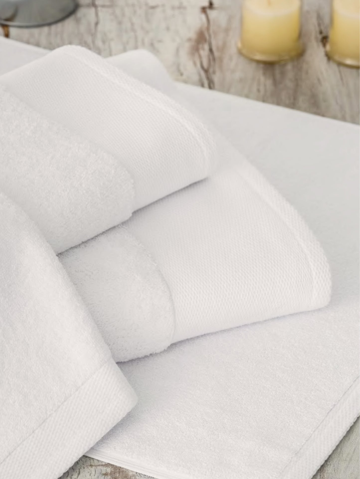 Juego de toallas Liro Blanco