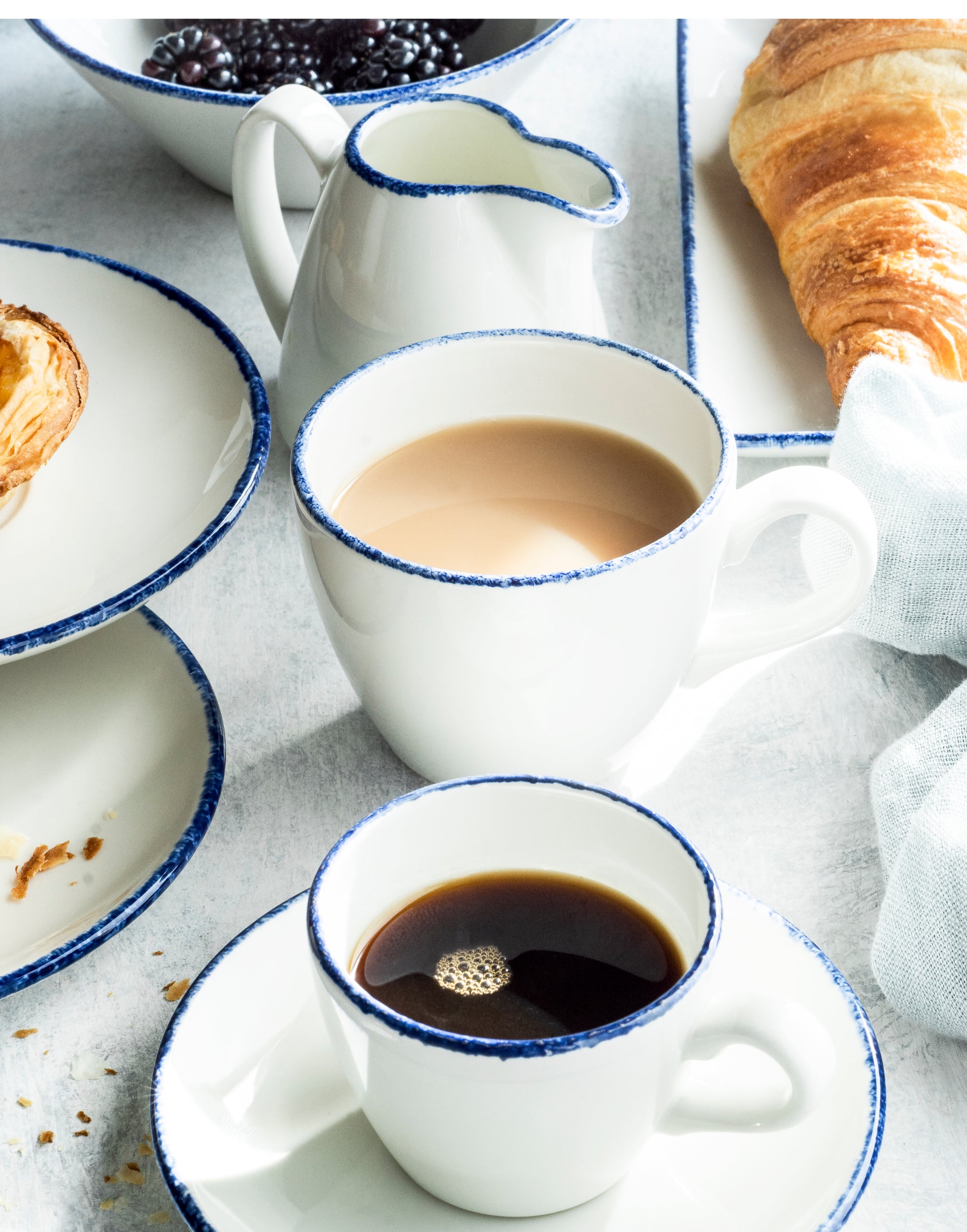 Tazas Blue Dapple (Pack de 6)