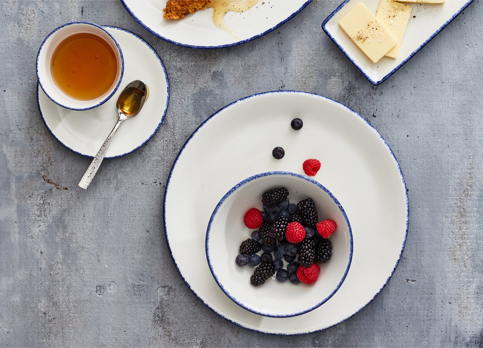 Pack Blue Dapple medium (6 comensales)